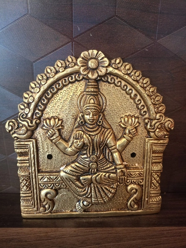 Brass Ashtalakshmi Set Door Panel