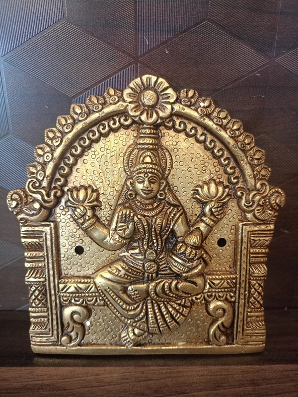 Brass Ashtalakshmi Set Door Panel