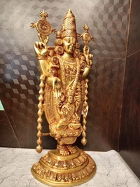Brass Balaji Statue Best For Pooja And Offices 