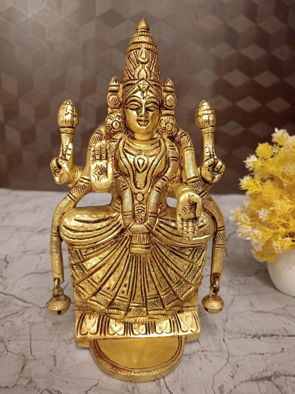Brass Bathmavathi Thayar Idol 