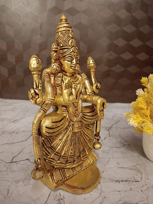 Brass Bathmavathi Thayar Idol 
