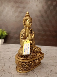 Brass Buddha Idol 