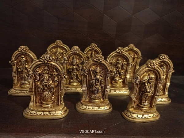 DecorsOne Brass Dashavatara Set 3″