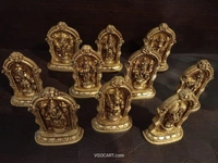DecorsOne Brass Dashavatara Set 3″