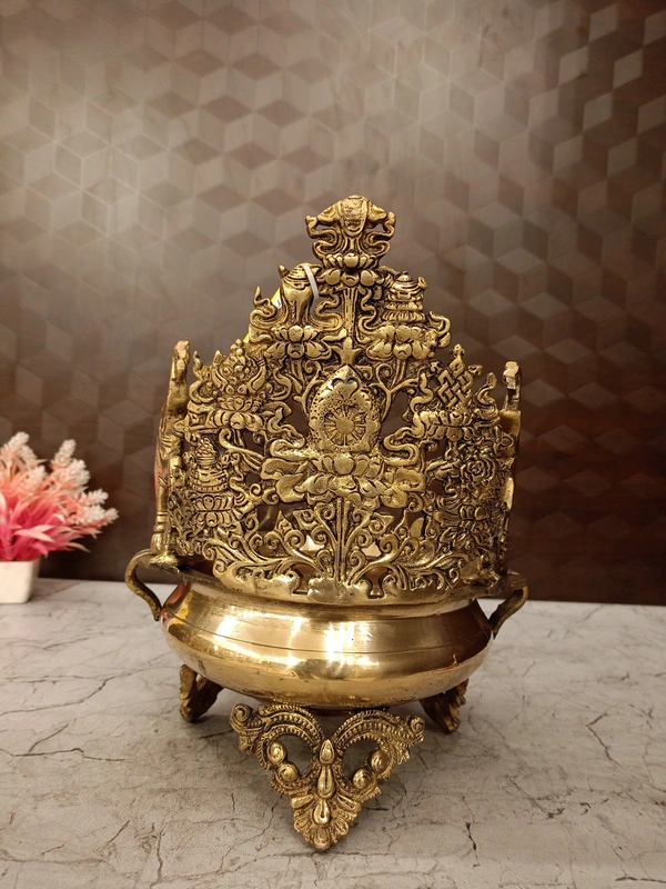DecorsOne Buy Brass Design Uruli 11.5″ 