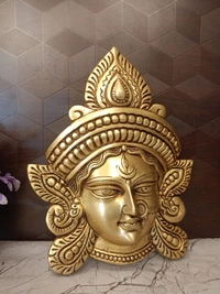 Buy Brass Durgai Amman face Wall Mount