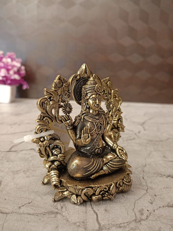 Brass Fine Art Designer Arch Lakshmi Idol 