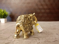 Brass Fine Art Elephant Idol 