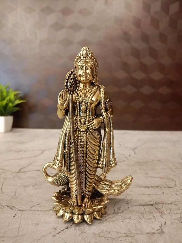 Brass Fine Art Murugan Idol