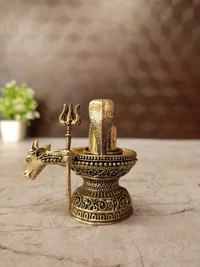 Brass Fine Art ShivaLingam Idol