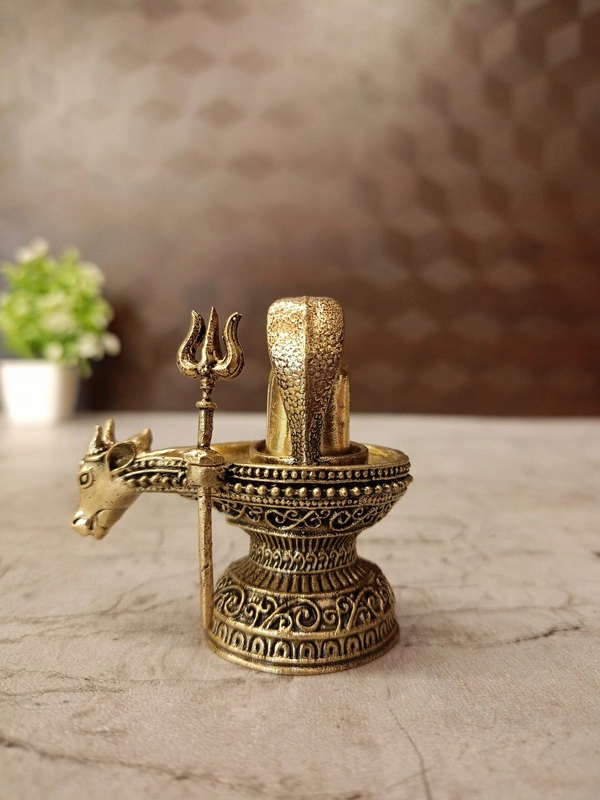 Brass Fine Art ShivaLingam Idol
