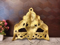 DecorsOne Brass GajaLakshmi Wall Hanging 8.5"