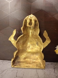 DecorsOne Brass Ganesha Wall Mount 6"