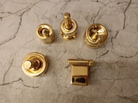 DecorsOne Brass Gowramma Set 1.5"