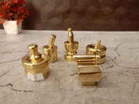DecorsOne Brass Gowramma Set 1.5"