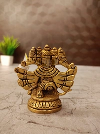 Brass Small Panjamuga Hanuman Idol