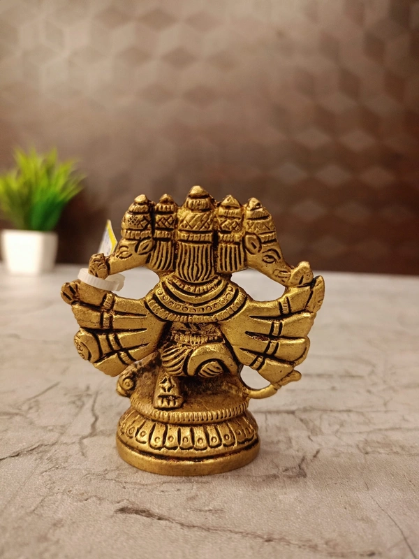 Brass Small Panjamuga Hanuman Idol