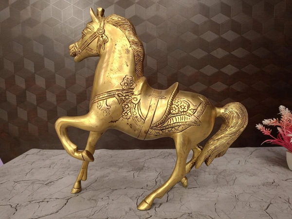 Buy Brass Horse Idol For Gift , Home Decor