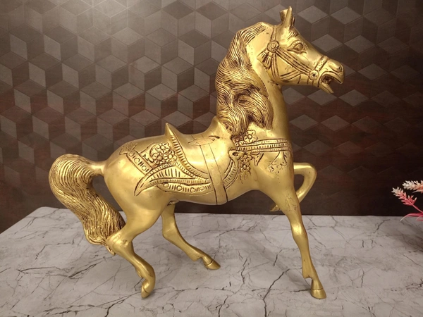 Buy Brass Horse Idol For Gift , Home Decor