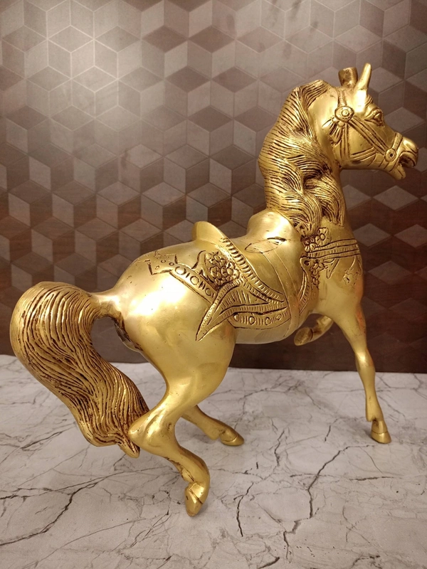 Buy Brass Horse Idol For Gift , Home Decor