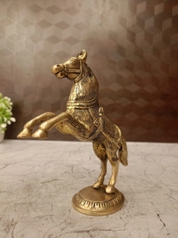 DecorsOne Brass Horse Statue 7″