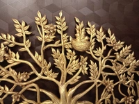 Buy Superfine Brass Kalpvriksha Tree Wall Mount , Handicraft & Antique