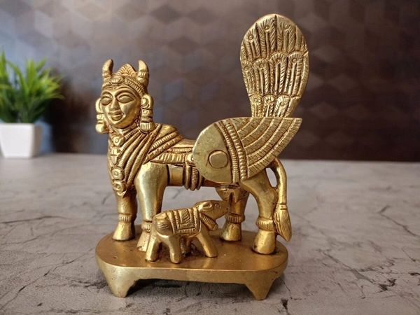 Buy Brass Kamadenu Idol
