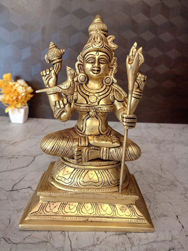 Brass Kamakshi Idol 