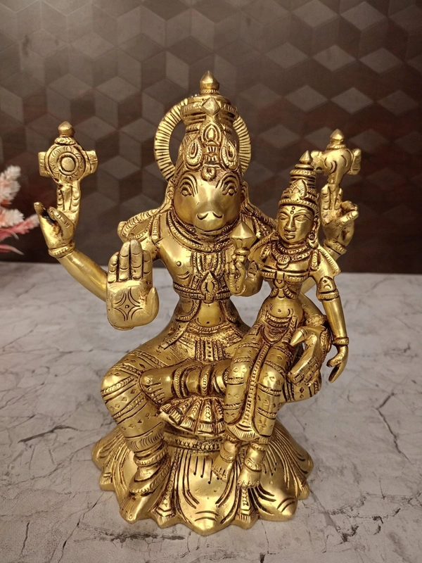 Buy Brass Superfine Lakshmi Hygrevar Idol