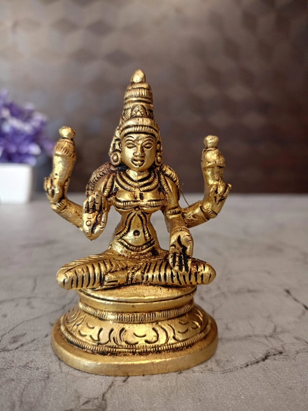  Brass Lakshmi Idol