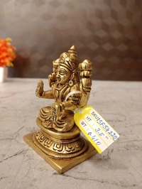 Brass Lakshmi Idol Small