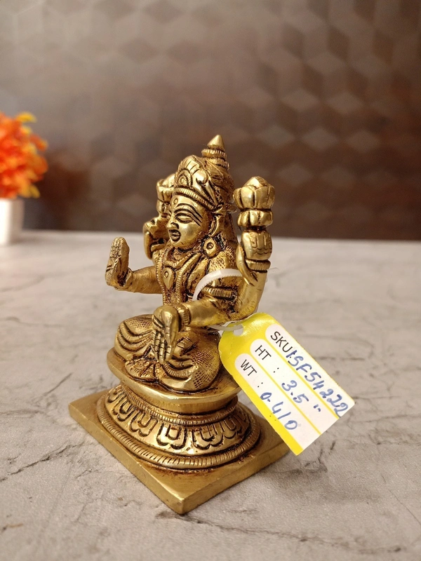 Brass Lakshmi Idol Small