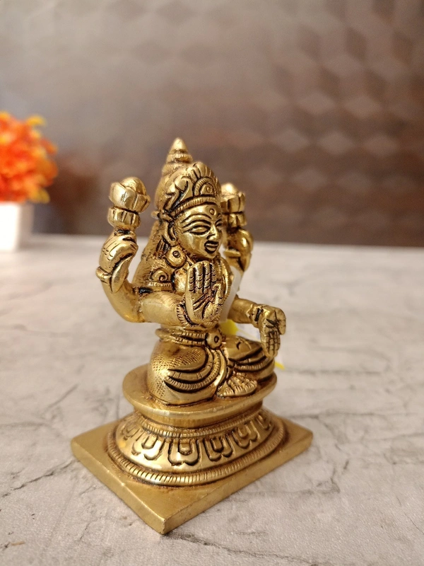 Brass Lakshmi Idol Small