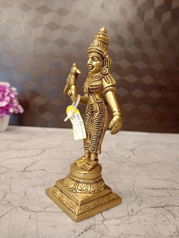 Brass Meenakshi Amman idol