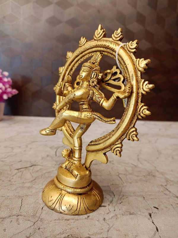 Buy Brass Natarajar Statue, Handicraft & Antique Finish 