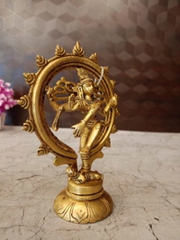Buy Brass Natarajar Statue, Handicraft & Antique Finish 