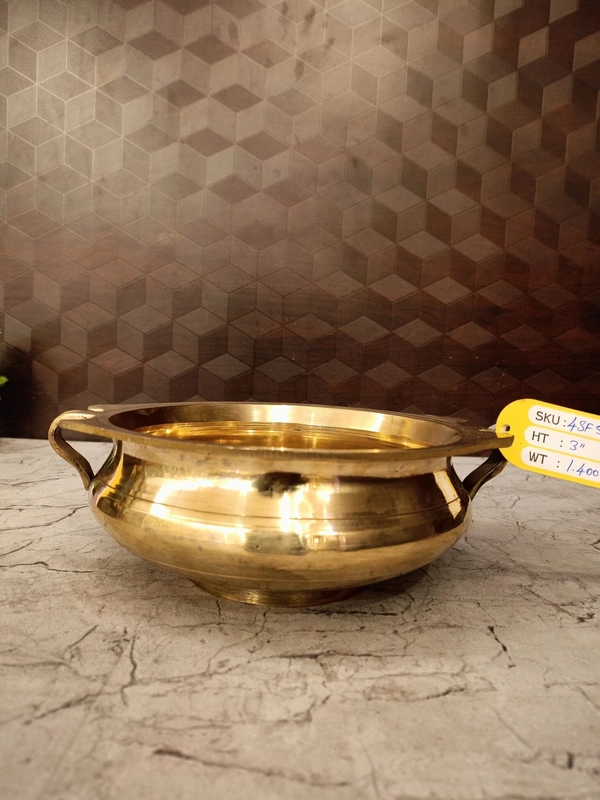 Brass Plain Uruli 