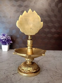DecorsOne Buy Brass Peacock With 7 face Diya