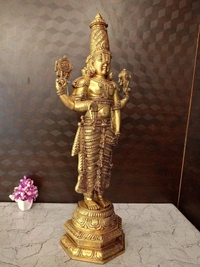 Brass Lord Balaji Idol