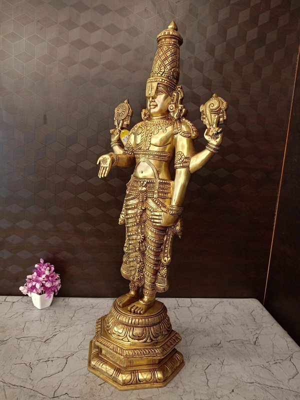 Brass Lord Balaji Idol