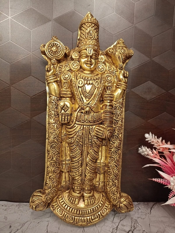 Brass Balaji Wall Mount Idol 