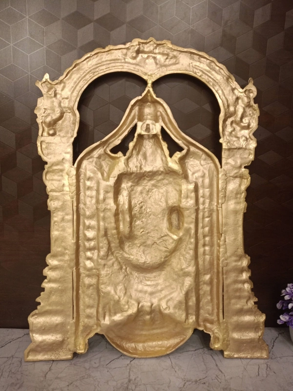 Buy Brass Superfine Balaji Statue Wall Mount Big