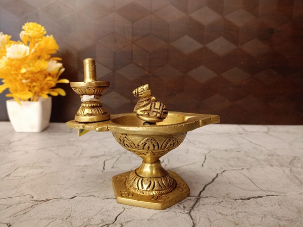 Brass Pradhosha Diya