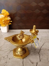 Brass Pradhosha Diya