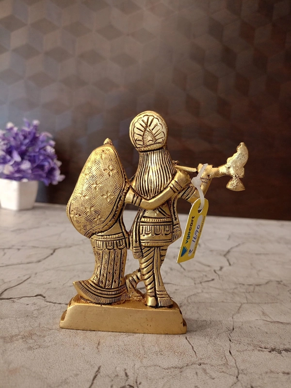 Brass Radha Krishna Statue For Wedding Gifts