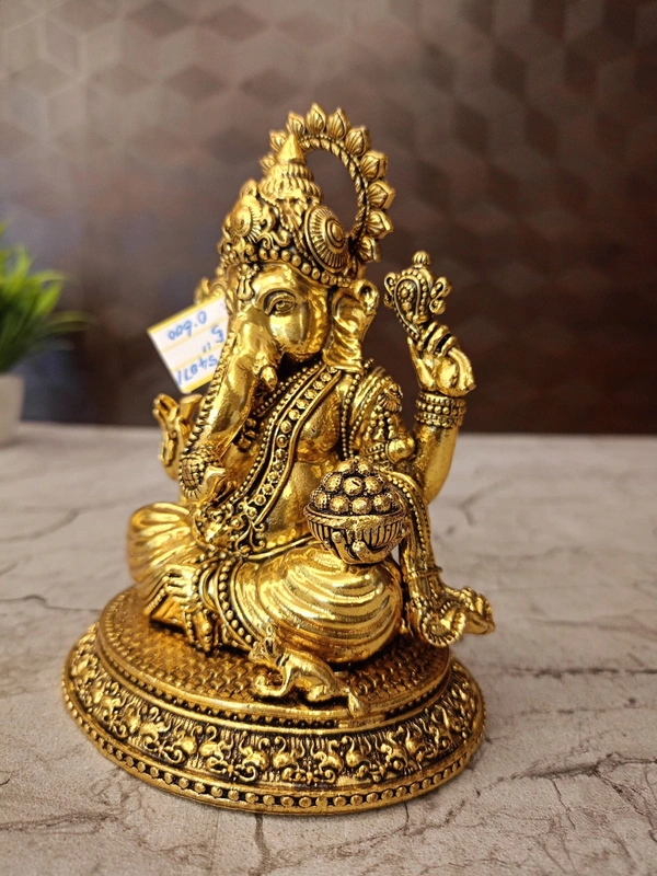 Brass Fine Art Ganesha Idol