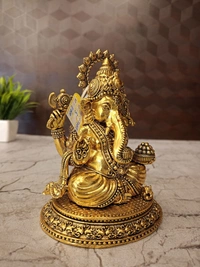 Brass Fine Art Ganesha Idol