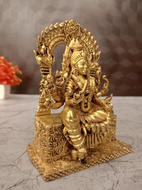 DecorsOne Brass Fine Art Samayapuram Maariyamman Idol 6"