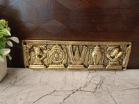 DecorsOne Brass Sangu Chakra Namam Plate 3"