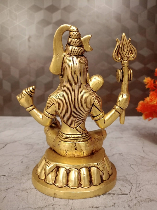 Brass Shivan Idol 